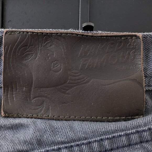 Naked And Famous Dry Stone Weird Guy Denim - Picture 3 of 6